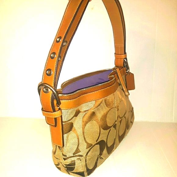 NWOT COACH 24CM Signature EW Convertible Duffle XB - Picture 3 of 16